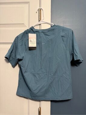 Nike Women’s Short-Sleeve Performance Tee - Slate Blue
